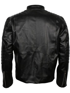 เสื้อแจ็คเก็ตหนังสตรีทแวร์กันลมรักษ์โลก Skull the Punisher Thomas Jane - Product Image 2