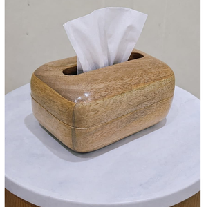 Royal Design Top Quality Handmade Acacia Wood Color Tissue Box/Holder For Luxury Home <b>Living</b> Area Counter Top Wood Tissue Box - Product Image 5