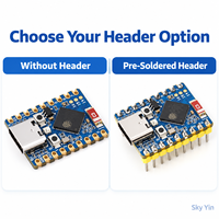 ESP32-S3 ESP32-S3-Zero Papan Pengembangan Mini Dual Core 240MHz WiFi BLE5 IoT Rumah Pintar Mikrokontroler yang Dapat Dipakai Ultra Kompak