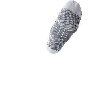 Chaussettes de sport en coton épaissies antidérapantes pour hommes, doublées polaire, respirantes, courtes, pour entraînement, marathon, course à pied, hauteur cheville, avec logo - Product Image 2