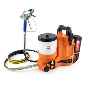 Soxga Waist Mounted Airless Spray Gun 20V Lithium <b>Battery</b> 1.5L Cup Variable Flow Brushless Motor 300 PSI <b>Paint</b> <b>Sprayer</b> - Product Image 1