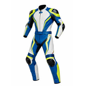 Nuevo Estilo, Impermeable, Ajustable, Profesional, de Alta Calidad, Traje de Motociclismo de Cuero Personalizado para Hombre, Logotipo Personalizado, Color del Equipo - Product Image 6