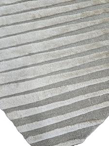 Alfombra de lana anudada a mano de alta calidad, superventas, alfombrilla de baño inclinada, diseño abstracto, corte de bucle, alfombras, textura de algodón, 1 pieza - Product Image 2