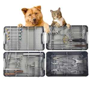 Instrumentos Quirúrgicos Veterinarios, Kit de Instrumentos Quirúrgicos para Tejidos Blandos para Veterinaria - Product Image 1