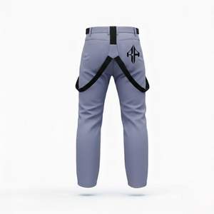 Pantalones de Esquí para Hombre de Alta Calidad, 100% Poliéster, 240g, Impresión Digital, Teñido Liso, Impermeables, con Aislamiento de Forro Polar, Cierre Personalizado RIVIAN - Product Image 3