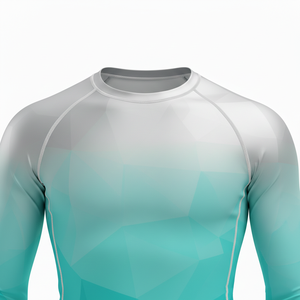 เสื้อรัดรูปแขนยาวแบบยูนิเซ็กซ์สำหรับฝึกซ้อมกีฬา บีเจเจ เอ็มเอ็มเอ็ม ยิวยิตสู กราปลิง โนกิ แห้งเร็ว - Product Image 4