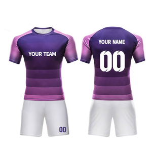 Camiseta de Fútbol Transpirable con Estampado de Sublimación Personalizado, Nuevo Modelo, Venta al por Mayor, Uniforme Deportivo Rojo y Negro, 100% - Product Image 6