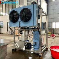 Ventes d'usine - Machine à glaçons cylindriques industrielle de 1 tonne pour boissons - Glace comestible Coldsmart Mexique