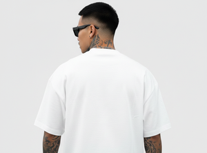 T-shirts surdimensionnés personnalisés pour hommes, à manches courtes, en coton biologique épais, respirants, écologiques, avec logo imprimé sur le col - Product Image 4