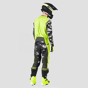 ชุดแข่งรถมอเตอร์ไซค์สำหรับผู้ใหญ่ ชุดแข่ง MX ออฟโรด ระบายอากาศได้ดี ทนไฟ แห้งเร็ว ชุด 2 ชิ้น ชุดกีฬา อุปกรณ์มอเตอร์ครอส - Product Image 2