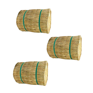 Alfombra de junco de alta calidad en rollo para protección de árboles y cubierta de macetas, material ecológico, exportación a la UE y Japón. - Product Image 1