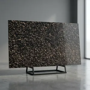 Top Selling Chips Brown Granite Slabs High Strength Brown Granite <b>Stone</b> for Flooring Tiles Countertops and Outdoor Projects - Product Image 4