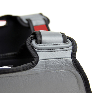 Protège-tibias de boxe en cuir réglables de haute qualité - Équipement de protection durable et respirant unisexe pour l'entraînement aux arts martiaux - Product Image 6