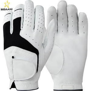 Guante de Golf para Hombre Staff Conform - Cuero Cabretta - Mano Izquierda - Cierre a Presión - Blanco/Negro - Product Image 1