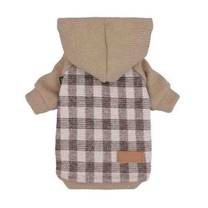 Sudadera con Capucha Blanca Personalizada para Perro 2026 con Bolsillo, de Algodón, Resistente al Viento y Ecológica, Ropa de Otoño para Mascotas - Product Image 3