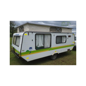 High Quality Cheap USA and Japan Standard Teardrop RV Camping Trailer, Single Axle - Product Image 4