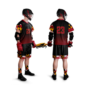 Hot Sale <b>Cheap</b> Lacrosse Uniform <b>Set</b> Factory Good Quality Best Price New Design Lacrosse Uniform - Product Image 5