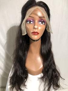 วิกผมแท้ 100% แบบดิบ ไม่ผ่านกระบวนการใดๆ จากผู้บริจาคคนเดียว ขนาด 28 นิ้ว 13x6  แบบ HD Lace สีดำสนิท ลอนคลื่น สำหรับผู้จำหน่ายผมปลอมส่วนบุคคล - Product Image 3