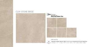 Baldosas de Porcelana Esmaltada para Exteriores de Alta Resistencia, 20 mm, 600x600 mm, con Relieve Profundo, Tipo Ladrillo Refractario, para Estacionamientos de Hoteles Modernos - Product Image 2