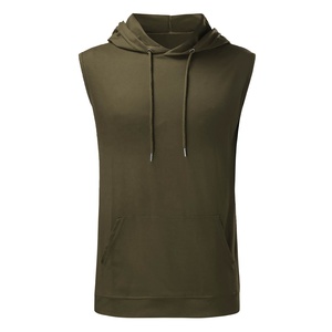 Nouvelle marque gymnases vêtements hommes musculation débardeur coton sans manches gilet sweat Fitness entraînement vêtements de sport hauts pour homme - Product Image 1