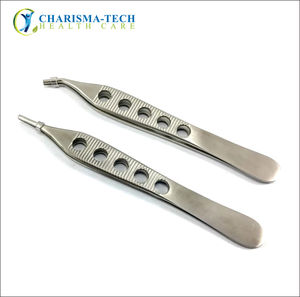 Pinzas Adson Marrones Premium de 12cm, 7x7, 9x9 Dientes, Acero Inoxidable, Instrumentos Quirúrgicos Dentales y de Cirugía Plástica, con Marcas CE e ISO - Product Image 4