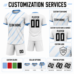 Custom Team <b>Soccer</b> Uniform Jersey and Shorts Sublimation Lightweight Football Kit Personalized Club Sportswear Supplier - Product Image 3