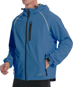 Chaqueta Cortavientos para Hombre, Resistente al Viento, Ligera, para Actividades al Aire Libre, Optimizada para Exportación, Venta al Por Mayor, Suministro de Ropa OEM - Product Image 4