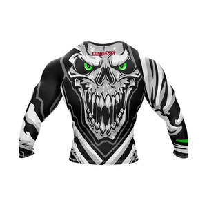 Wholesale 2026 Solid Color Men <b>Long</b> <b>Sleeves</b> Rash Guard for Fitness Wear Quick Dry And Comfortable Men Rash Guard for Sale - Product Image 2
