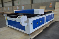Machine laser CO2 hybride grand format LM-1325 300W pour découpe et gravure de métaux et non-métaux, qualité industrielle stable, OEM