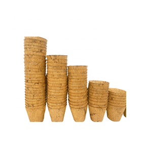 Maceta de fibra de coco apilable con borde rígido para líneas transportadoras y viveros, la mejor solución de manejo eficiente. - Product Image 6