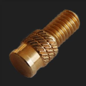 Inserts à pression cloutés en laiton, fixations mâles filetées pour plastique et bois, goujons d'expansion moletés pour assemblage industriel - Product Image 5