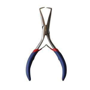 Pince à clipser professionnelle en acier inoxydable de luxe, forte adhérence, outil d'application pour extensions de cheveux, poignée antidérapante durable, vente chaude - Product Image 3