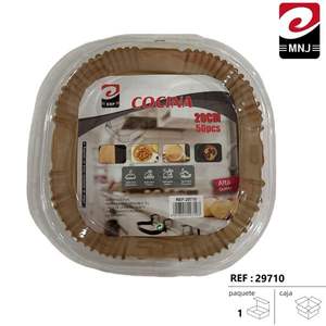 Papier de base pour friteuse à air de 20 cm, ustensile essentiel pour la cuisine - Product Image 3