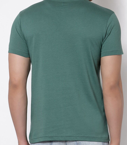 Camiseta de algodón con estampado para hombre, corte regular, manga corta, ligera, informal, para entrenamiento deportivo, viajes y uso diario. - Product Image 3