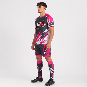 Uniforme de fútbol moderno que combina materiales transpirables, ajuste cómodo y calidad confiable para jugadores de todos los niveles. - Product Image 6