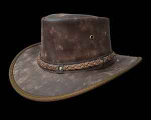 Casquette de cowboy occidentale en cuir faite à la main, personnalisable, de haute qualité, légère, pour adulte, chapeau bob pour l'extérieur, toutes saisons - Product Image 3