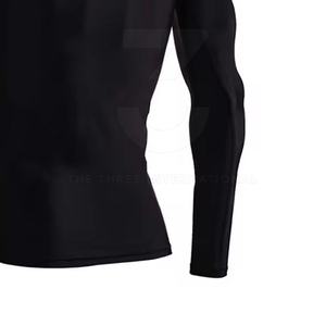 Premium Men's Rash Guards Spandex/Polyester Fabric <b>Athletic</b> Compression Quick Dry Full Sleeve 220g OEM ODM Service Fast Shipping - Product Image 5