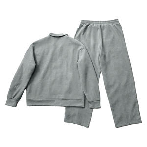 ชุดวอร์มผู้ชาย ชุดเซ็ตเสื้อแจ็คเก็ตซิปปักโลโก้ตามสั่ง ขายส่ง OEM กางเกงวอร์มสองชิ้น ชุดลำลอง ชุดกีฬา ผู้ผลิต B2B ODM - Product Image 3