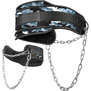 High Quality Thick Neoprene Breathable Adjustable Buckle Dip <b>Weight</b> Lifting <b>Belt</b> <b>Chain</b> for Gym Fitness Body Building Unisex - Product Image 1