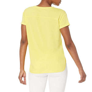 T-shirts pour femmes 100% personnalisables, streetwear décontracté, impression de logo personnalisé, service OEM 2026 - Product Image 3