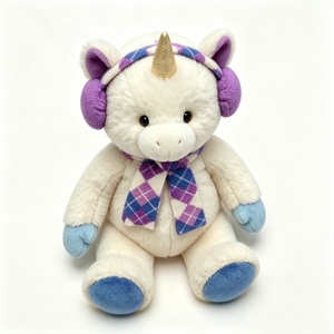 Peluche de créature fantastique personnalisée, licorne en peluche à collectionner, cadeau de Noël, cadeau d'hiver pour enfants, poupée compagnon de nuit - Product Image 4