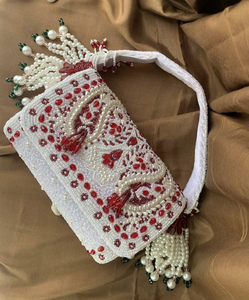 Best Selling Women's <b>Potli</b> <b>Bags</b> Handmade Embroidery Party Accessories Bucket Handbags Purses - Product Image 1