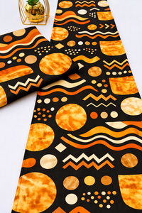 Stylish African Wax Print Island Cotton Fabric for Clothing Home Decor Sewing and Fashion Exported by Hitjem Export Company - Product Image 5