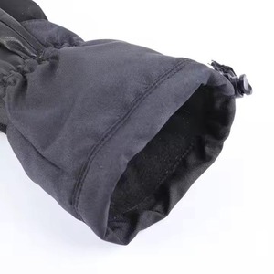 Gants de ski en cuir pour hommes et femmes, pour les sports d'hiver en plein air, avec sangle de sécurité au poignet - Product Image 5