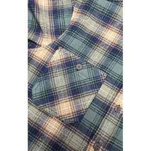 Wholesale Autumn Winter <b>Men</b> Casual Flannel Plaid <b>Shirts</b> Vintage <b>Fleece</b> Fitted Plaid Adult Size Fashion Cotton Flannel <b>Shirt</b> - Product Image 5
