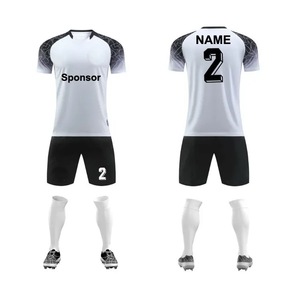 GAF Custom Thailand <b>Soccer</b> Team Jersey Blank 100% Polyester Breathable Plus Size Quick Dry Men's Crew Neck Summer 3D Embroidery - Product Image 5