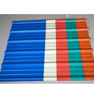 Materiales de construcción de metal Hoja de acero corrugado de color-Techo estriado recubierto de color <span class=keywords><strong>hierro</strong></span> Corte PPGI Doblado de soldadura incluido - Product Image 3