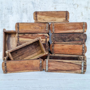 Organizador de Escritorio Portátil de Madera con Forma de Ladrillo, Portaplumas Compacto de Madera con Forma de Ladrillo, Pieza Decorativa con Molde de Ladrillo - Product Image 5