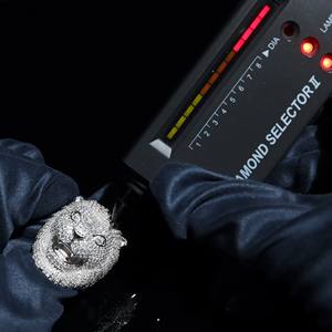 Anillo de Cabeza de León de Plata de Ley 925 para Hombre, con Diamante Certificado Cultivado en Laboratorio, Joyería Gótica Ligera, Lujosa y Audaz para Hombre, Nuevo - Product Image 3