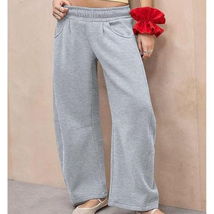 Pantalon de survêtement ample pour homme, coupe baggy, jambe large, style streetwear, impression personnalisée, broderie, fournisseur OEM - Product Image 4